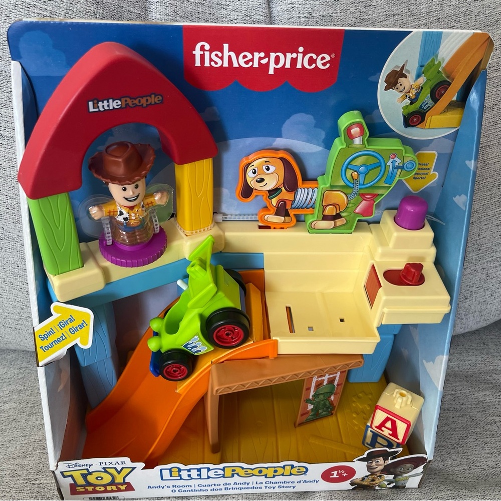 Fisher-Price Little People Disney & Pixar Toy Story Andy’s Room Toddler Playset